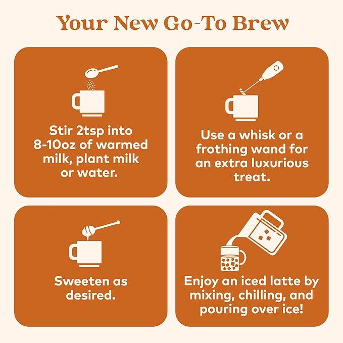 Organic India Spiced Turmeric Latte Powder - Golden Milk Mix Authentic Blend Gold Tea Drink With Ginger and Cinnamon Vegan Ayurvedic Herbs Caffeine Free Zero Added Sugar - 3.52 Oz