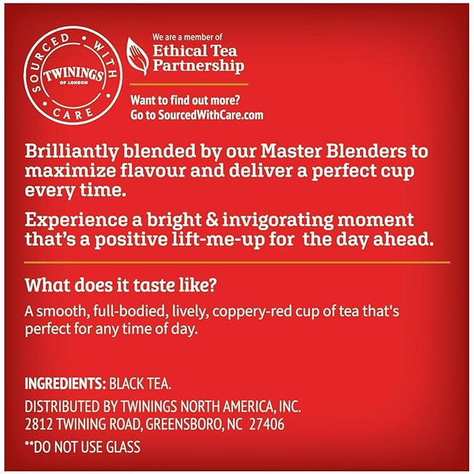 Twinings English Breakfast Tea Keurig K-Cups 24 Count (Pack of 4)