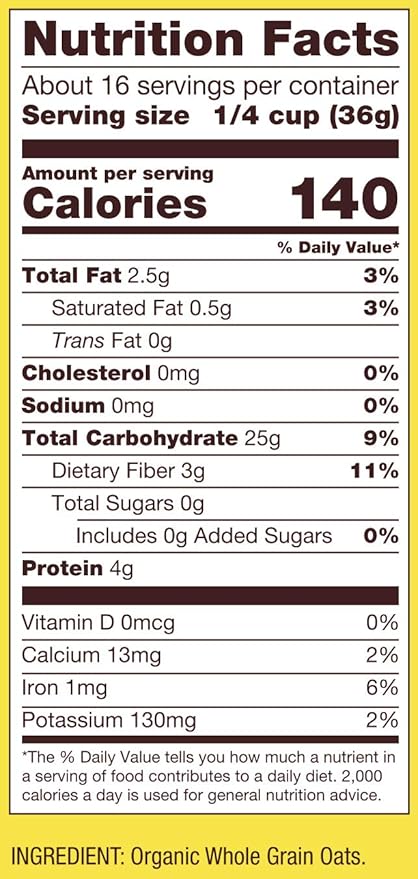 Bob's Red Mill Organic Scottish Oatmeal 20oz (Pack of 1) - Non GMO Whole Grain Vegan Kosher