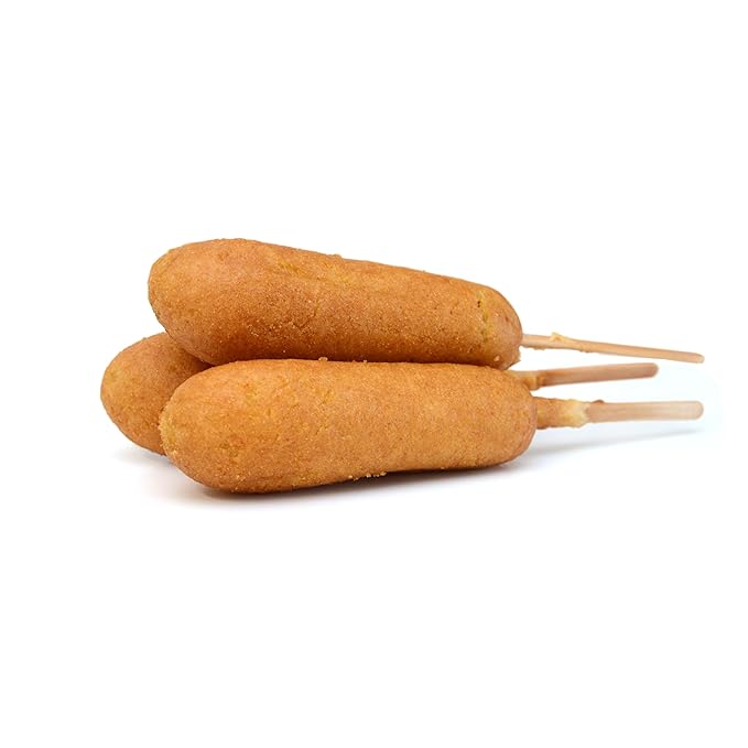 Snappy Premium Corn Dog Mix 5 lb Bags (6 Pack) Authentic Batter for Golden Corn Dogs