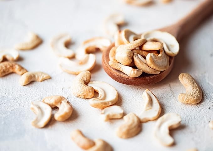 Food to Live Organic Cashew Pieces 2 Pounds Non-GMO Kosher Vegan Unsalted Unroasted Bulk