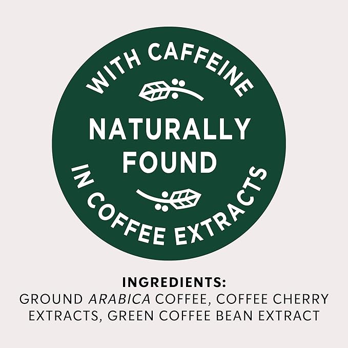 Starbucks K-Cup Coffee Pods Medium Roast Coffee With 2X Caffeine House Blend For Keurig Coffee Makers 100% Arabica 6 Boxes (60 Pods Total)