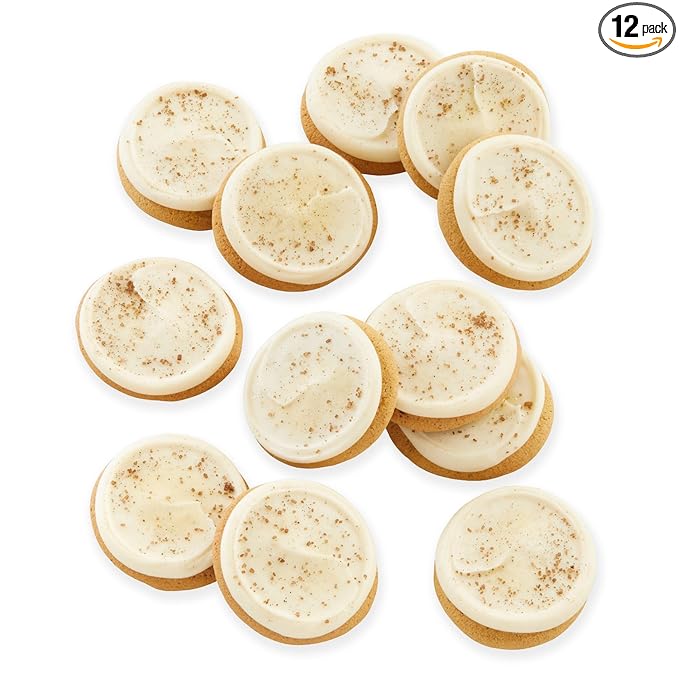 Cheryl's Cookies® Frosted Pumpkin Spice Latte Cookie Flavor Box – Fall Inspired Individually Wrapped Gourmet &amp Fresh Delivery – Seasonal Cookies Autumn Treat Gift for Pumpkin Spice Lovers