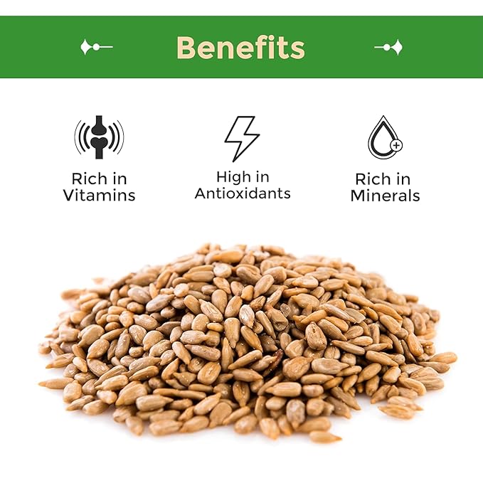 Sincerely Nuts Sunflower Seeds Unsalted (No Shell) (No Shell) (5 LB)- Nutritious and Satisfying Snack-Crunchy and Delicious-Perfect Addition to Any Meal - Gluten-Free Food Vegan and Kosher Certified