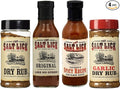 Salt Lick Favorites Assortment one each of Original Dry Rub Original Sauce Spicy Sauce and Garlic Dry Rub