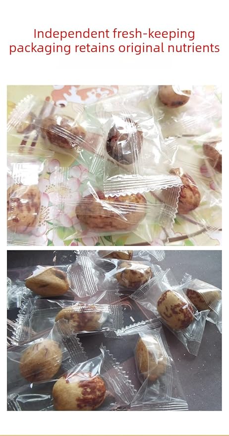 Pitted &amp Peeled Premium Dates 500g Wash-Free Jujube Natural Sweet &amp Plump 0 Additives (Peeled &amp Pitted Dates)