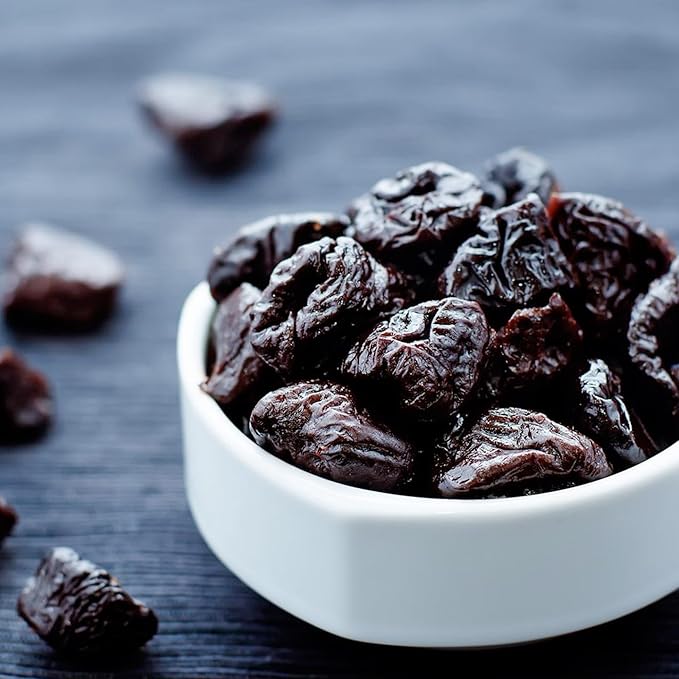 Mariani Pitted Dried Prunes No Sugar Added 30 Ounces (Pack of 1) - Resealable Bag