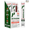 1st Phorm Meat Sticks Jalapeno Cheddar 18G Protein per Serving USA Raised Lean Beef and Pork High Protein Snacks Gluten Free No Msg or Nitrates Individually Wrapped 15 Count