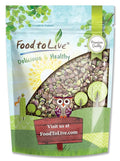 Food to Live No Shell Pistachios 2 Pounds – Unsalted Kernels Sirtfood Bulk. Pistachios Individual Packs. Wonderful Keto and Paleo Snack