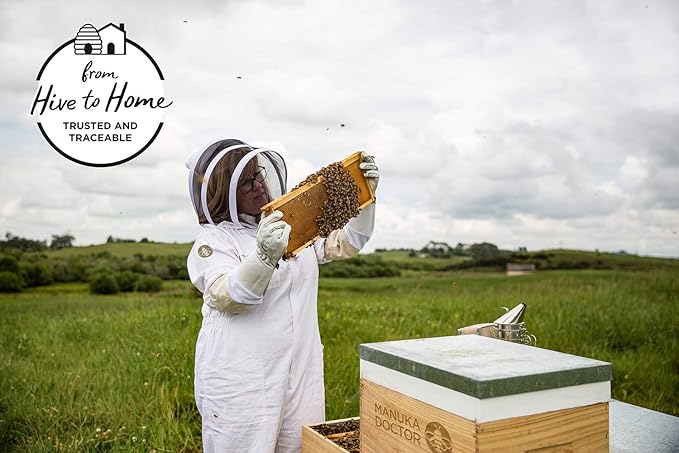 Manuka Doctor - MGO 60+ Manuka Honey Multifloral 100% Pure New Zealand Honey. Certified. Guaranteed. Raw. Non-GMO (8.75oz)