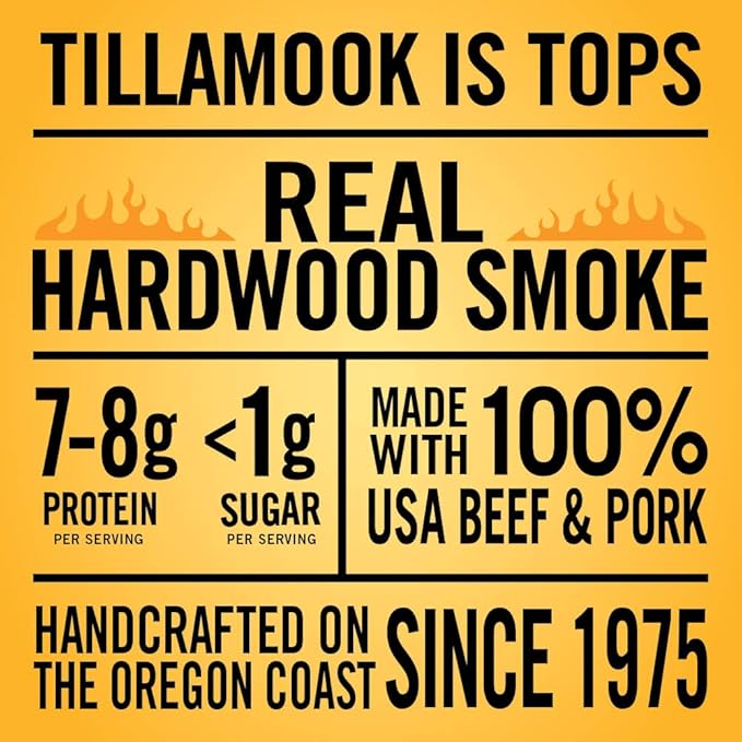Tillamook Country Smoker Tillamook Real Hardwood Smoked Old Fashioned Silver Dollar Beef Jerky &amp Tillamook Real Hardwood Smoked Old Fashioned Silver Dollar Beef Jerky