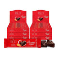 RED Delight®™ Orange and Almond Dark Chocolate 12 Count Box of Grab N Go Travel Size Bars (0.92 Ounces Each) (6 Boxes - Total of 72 Bars)