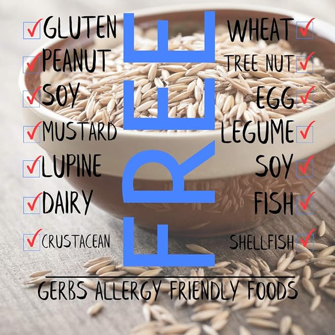 Gerbs Oat Groats 2 lbs. | Carefully Sourced Resealable Bag | Hearty Texture with Nutty Aroma | Top 14 Allergen-Free