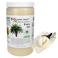 Essential Depot Palm Oil - 1 Quart - 32 oz - RSPO Certified - Sustainable - Food Grade - Kosher - Not Hydrogenated - Safety Sealed HDPE Container with Resealable Cap