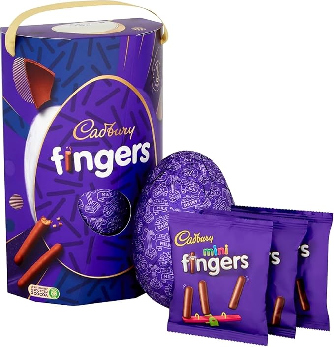 Cadbury Dairy Milk Fingers Easter Egg 213g (Pack of 1)