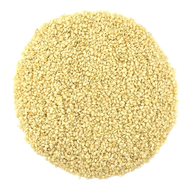 Baltoro Foods Organic Hulled Sesame Seeds-Raw Non-GMO Vegan (3 LB)