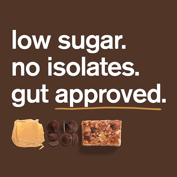 Skratch Labs Energy Bar | Peanut Butter + Chocolate (12 Pack) | Plant Based Healthy Snack | Low Sugar - 5g Protein | Non-GMO Gluten Free Soy Free Vegan Kosher