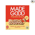 MadeGood Mornings Soft Baked Breakfast Bars Cinnamon Bun 1.06 Oz (30 Count) Gluten Free Snacks