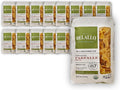 DeLallo Organic Farfalle Pasta Made with Only 100% Semolina Durum Wheat Flour Bronze Cut Made in Italy Kosher Vegan Non-GMO Bow-Tie Pasta Shape (16 Pack)