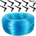 Nosiny 500 ft Maple Syrup Tree Taps Vacuum Tubing Lines with 20 Pieces Maple Sap Spiles for Syrup Collection
