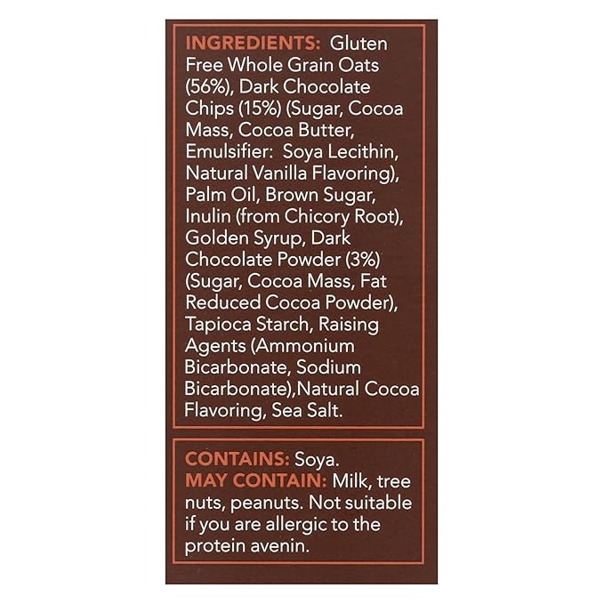 Nairns Cookie Oatmeal Choc Gf