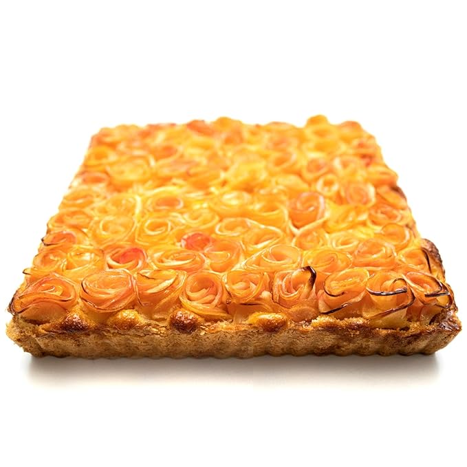 Crumble Crate - Apple Rose Tart with Frangipane DIY Baking Kit – Gourmet Dessert Gift Pre-Measured Ingredients Easy Recipe Perfect for Holiday and Special Occasion Gifts