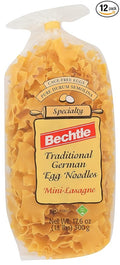 Bechtle Noodle Lasagna Mini Pasta 17.6 Oz (Pack of 12)