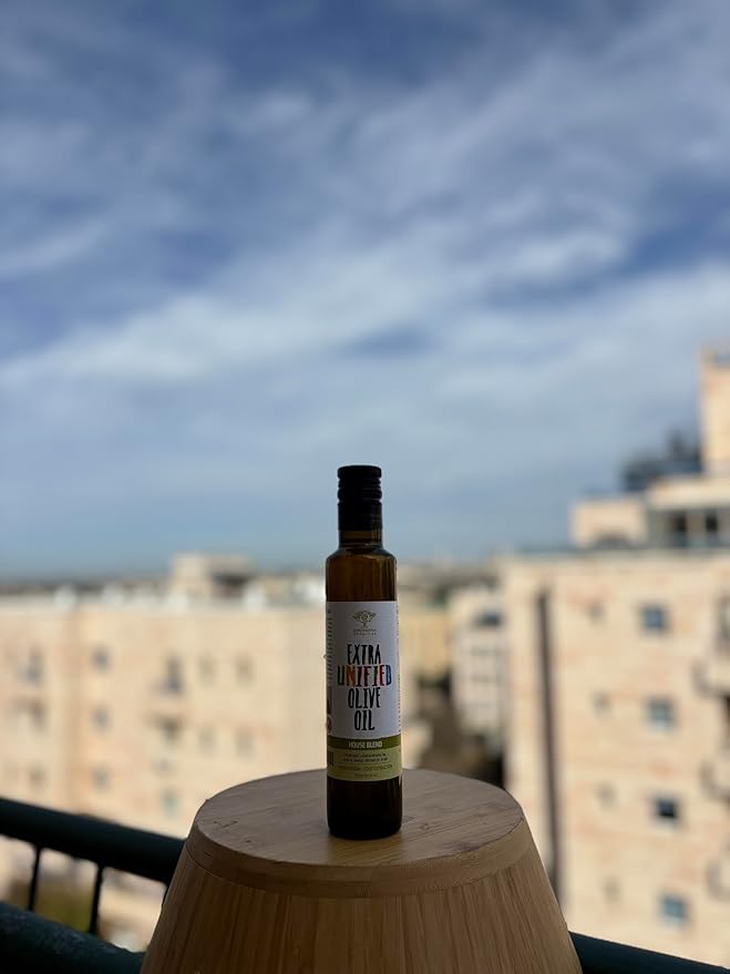 SINDYANNA OF GALILEE Awarded Extra Virgin Olive Olive Oil Cold Pressed Made in Israel Kosher Vegan Keto &amp Cold Presse 250ml (Blend)