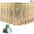 Bernardo DOLCE Espresso Biodegradable Capsules Compatible with Nespresso Original Line Intensity 8/10 USDA Organic Home Compostable Capsules. 100 Count (10 Boxes of 10 Espresso Pods)