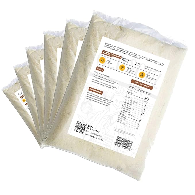 OldSoul Waffle Mix for Waffles on a Stick | Stick Waffles Dough Mix | Soy &amp Nut free | 30 lbs | 672 Stick Waffles (Chocolate)
