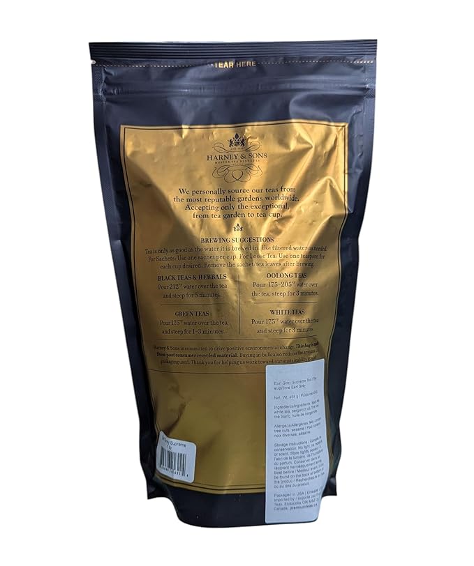 Harney &amp Sons Earl Grey Supreme Tea Loose leaf 16 ounce (pack of 1)