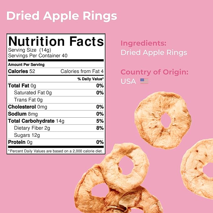 Amrita Dried Cranberries (1lb) + Zante Black Currant (1lb) + Dried Apple Rings (1lb) Bundle | No Sugar Added Vegan non-GMO Gluten Free Peanut Free Soy Free Dairy Free Snacks | Healthy Snacks for