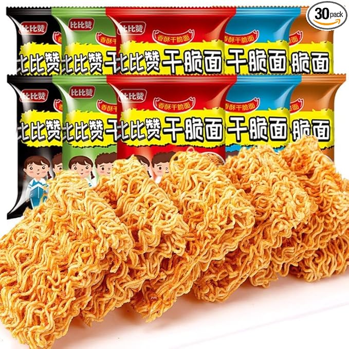 instant noodles 比比赞 干脆面 混合味 小零食 解馋休闲干吃面 方便面