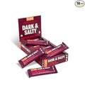 TCHO Dark &amp Salty Chocolate Bars (18 pack) | 100% Plant-Based Organic 81% Dark Chocolate with Pink Himalayan Salt | Vegan Soy-Free Gluten-Free Individually Wrapped Bars | A Guilt-Free Indulgen