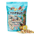 Ramen Toppings Seafood Mix 14oz 11 Ingredients Blend with Added Superfood Goji Dried Ramen Toppings for Ramen Noodles Non-GMO Low Sodium and Richer Flavors