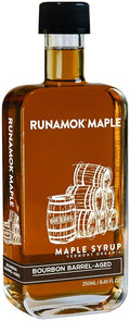 Runamok Organic Bourbon Barrel Aged Maple Syrup - Vermont Maple Syrup Pure Maple Syrup for Cocktails Cheese Pairing &amp Perfect To Be Used As Pancake Syrup Maple Syrup Organic | 8.45 Fl Oz (250mL