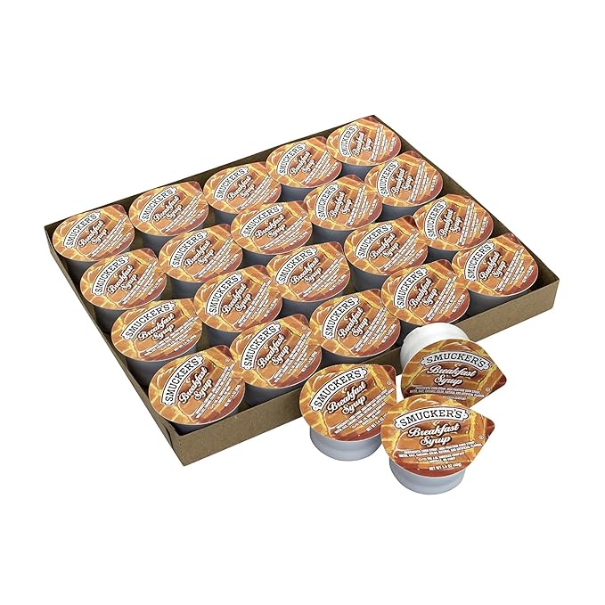 Smucker's Breakfast Syrup Single Serve Packs 1.4 Oz. 100/Pack (307-00029)