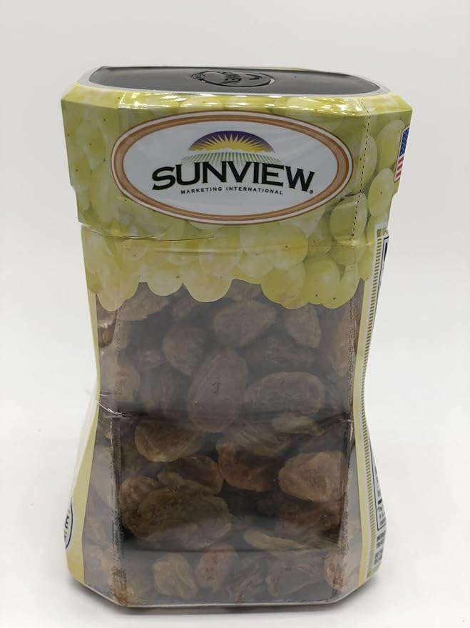 Jumbo Golden Seedless Raisins 3 15 oz. Canisters