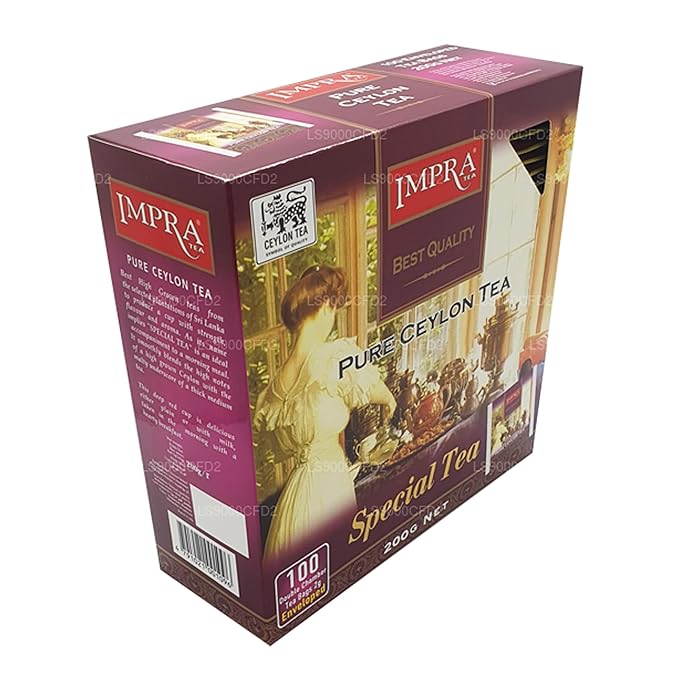 Impra Pure Ceylon Tea Special Tea Double Chamber100 bags 200 G