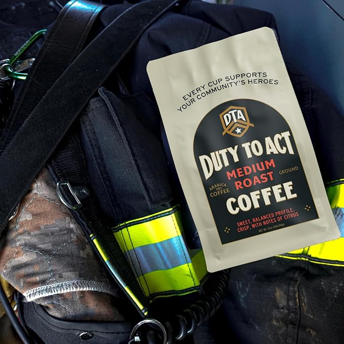 Duty to Act Dark Roast Ground Coffee 2 lbs (Pack of 3)