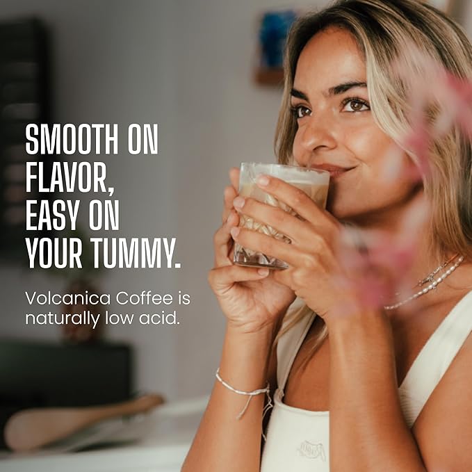 Low Acid Coffee Blend of Natural Low Acidic Coffee Whole Beans Fresh Roasted 5 lbs