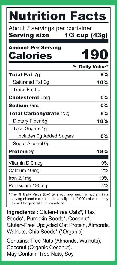 Stoked Oats Oatmeal Stone Age Blend 11.3 oz (Pack of 8)