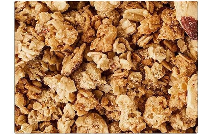 Member Mark Expect More Honey Almond Granola 4 lbs | Crunchy Whole Grain Cereal with Real Honey &amp Almonds | Great for Breakfast Yogurt or Snacking