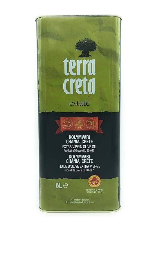 Terra Creta ESTATE Kolymvari Extra Virgin olive oil 5L can