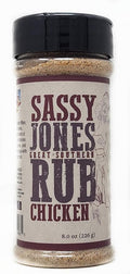 Single Bottle of Great Southern Rub Sassy Jones Seasoning (4oz Chicken)
