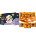 Hethstia Vegan Pho Konjac Noodles &amp High Protein Chicken Ramen Set Low-Carb Shirataki Pho 10-Pack Ready-to-Eat Healthy Konjac Pasta &amp 6-Pack 32g Plant Protein Chicken Ramen Keto Vegan Low