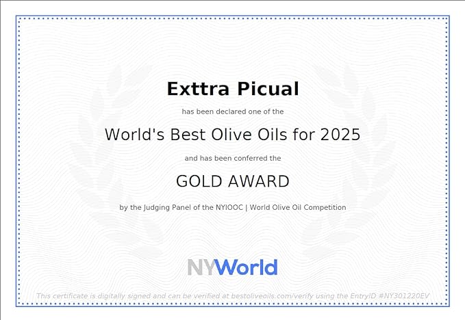 EXTTRA Original - Extra Virgin Olive Oil Early Harvest (Picual Variety) - 500 ml / 16.9 Fl Oz