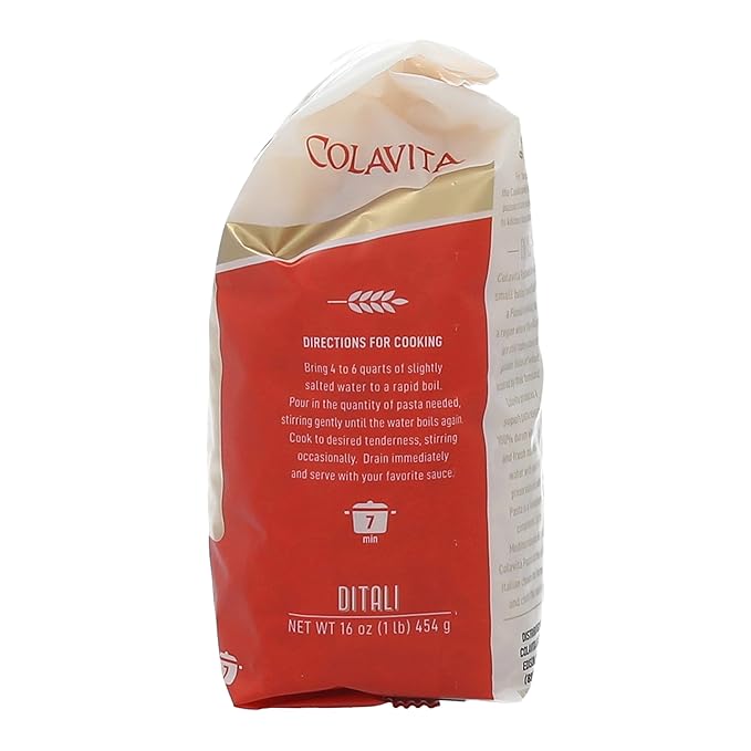 Colavita Pasta - Ditali 1 Pound - Pack of 20