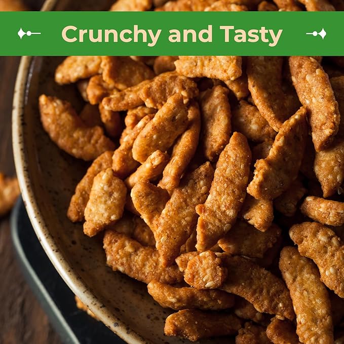 Sincerely Nuts Gourmet Salted Sesame Sticks Snacks 5lb - Kosher Certified - Crunchy Toasted Sesame Seed Crackers for Trail Mix &amp Soup