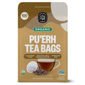 FGO Organic Pu'erh Tea 100 Count Eco-Conscious Black Tea Bags Resealable Bag Packaging May Vary (Pack of 1)